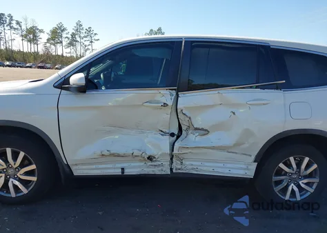 2019 Honda Pilot Ex z USA, uszkodzony, nr VIN 5FNYF5H36KB001896